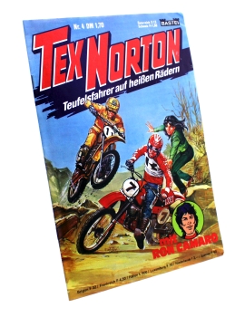 Tex Norton - Teufelsfahrer auf heißen Rädern Comic Nr 4: Die Moto-Cross-Gangster von Bastei